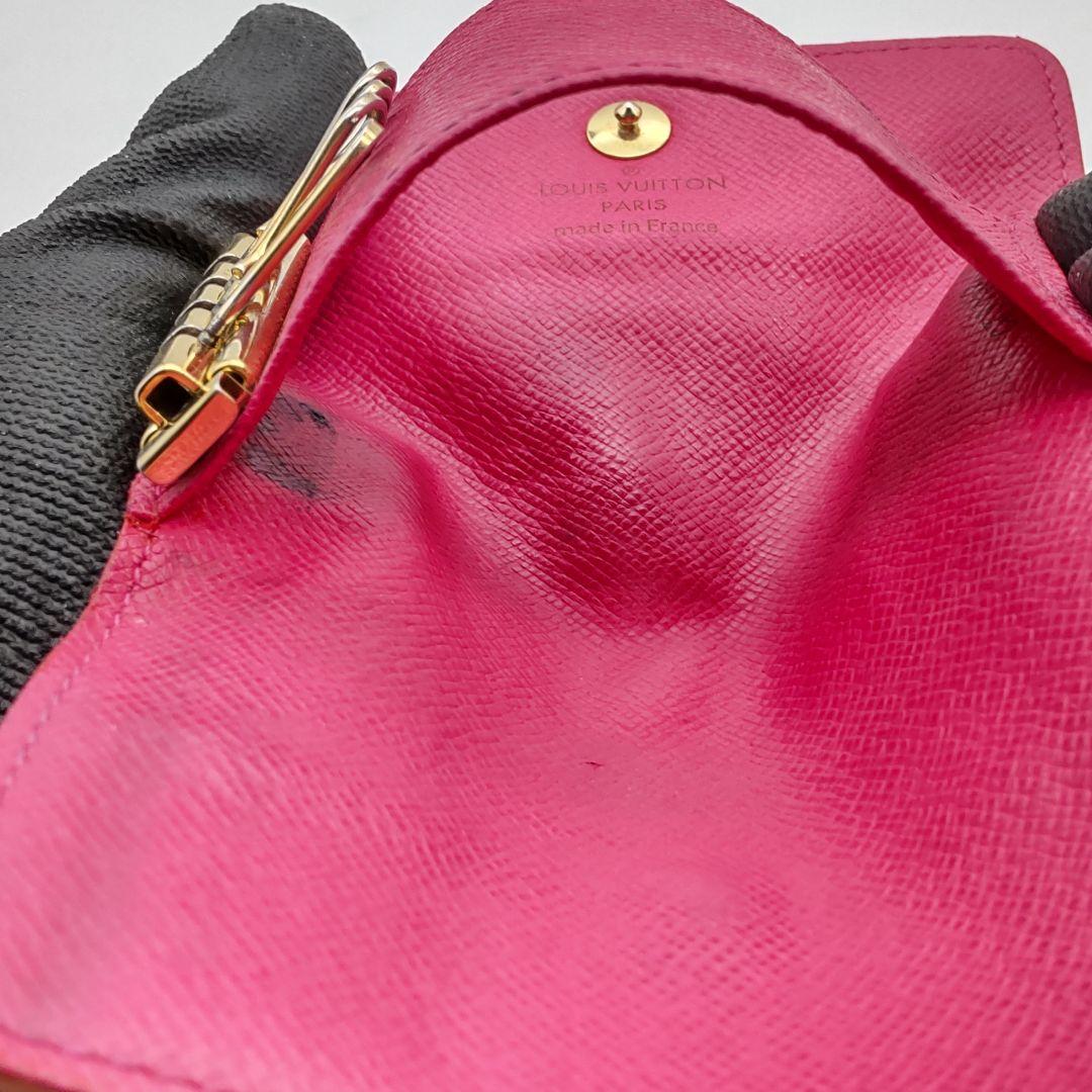 ルイヴィトン　キーケース　ミュルティクレ4 マルチカラー　ノワール