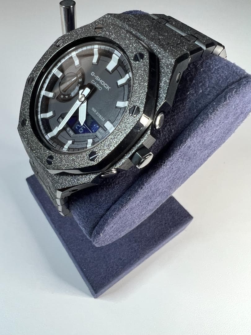 GA2100　GA-2110　フロステッド加工 カシオーク カスタム パーツＢ