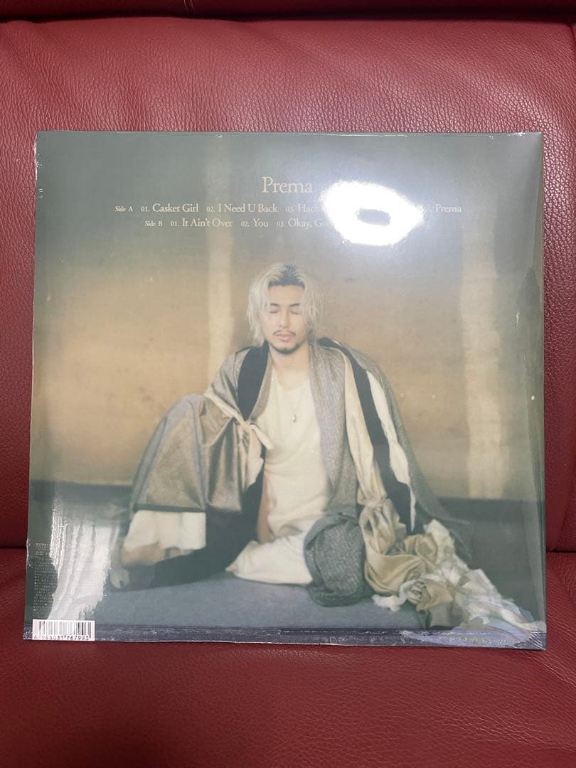 藤井風 Prema アナログレコード 国内盤 新品未開封品