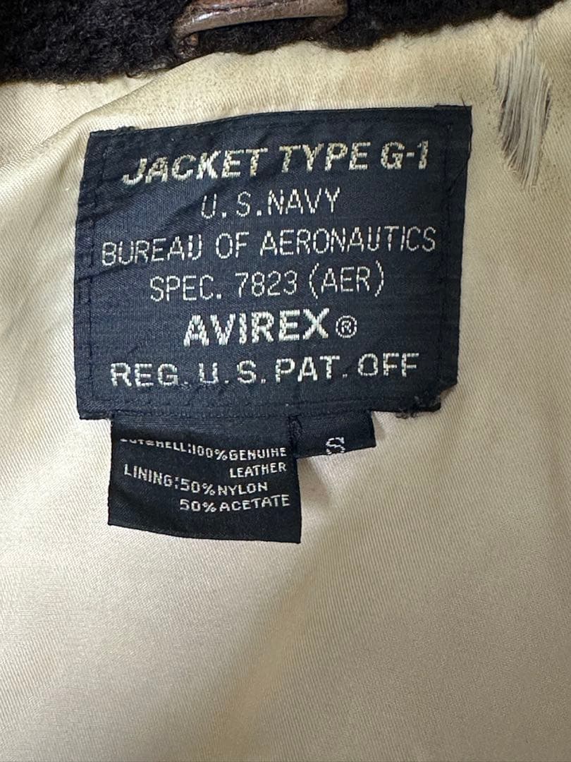 AVIREX ブルーエンジェルス G-1ジャケット