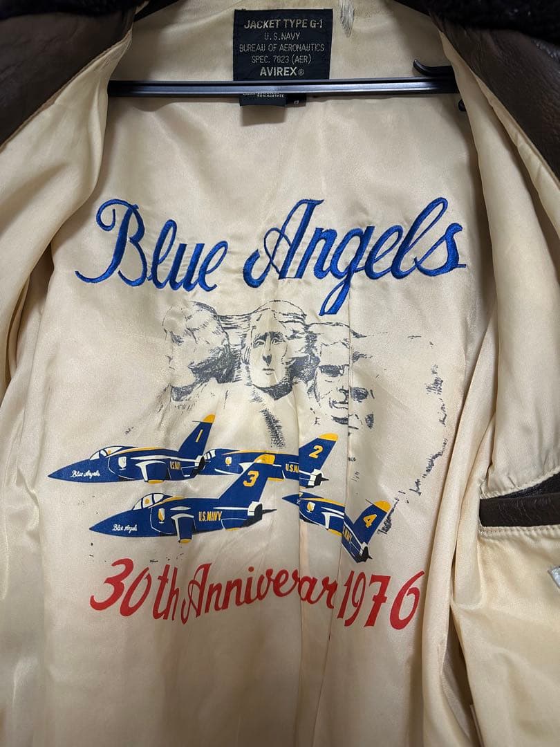 AVIREX ブルーエンジェルス G-1ジャケット