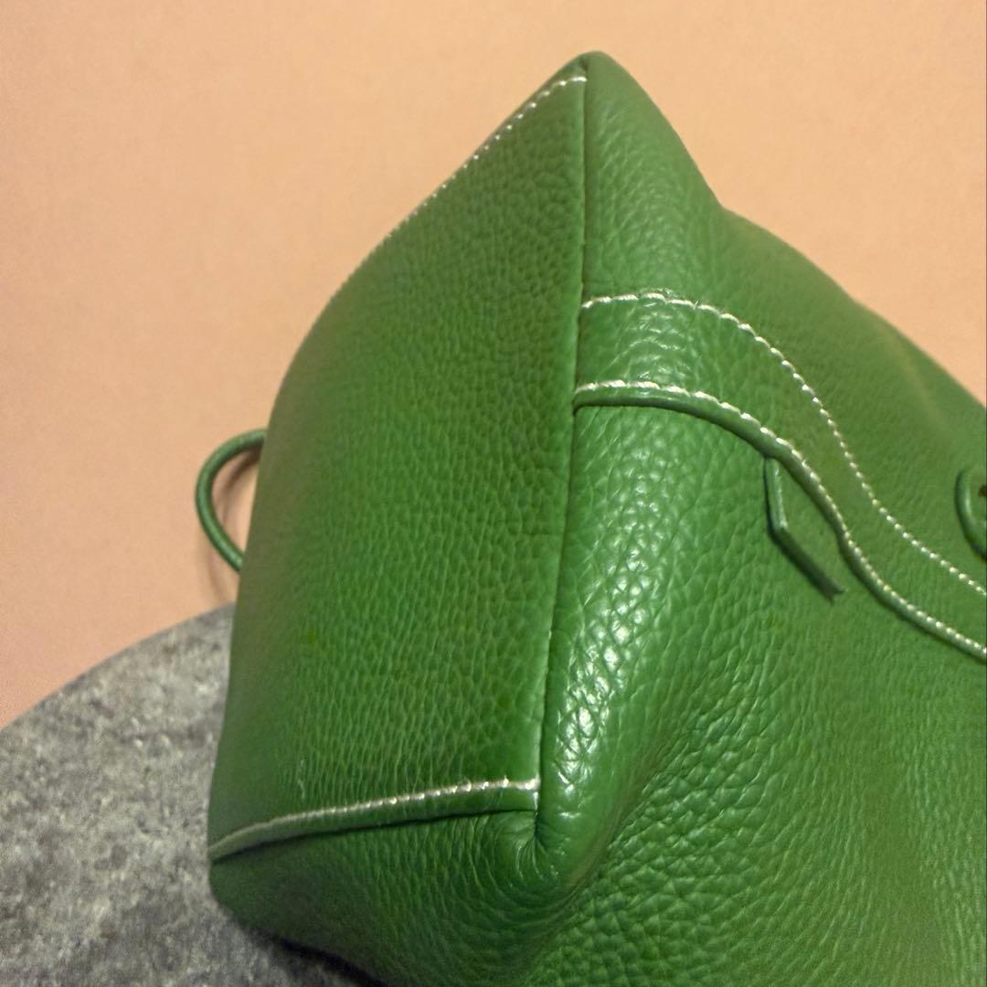 【美品・限定カラー】VASIC BOND MINI 2WAY バッグ グリーン