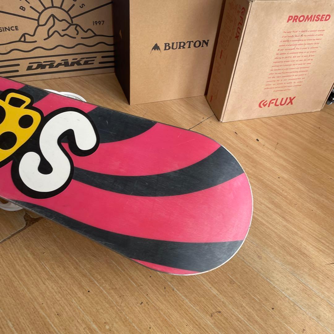 SABRINA×IGNIO　サブリナ　バイン付スノーボードセット　キッズお勧め◎