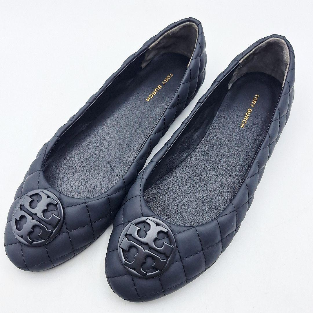 TORY BURCH キルティング バレエシューズ