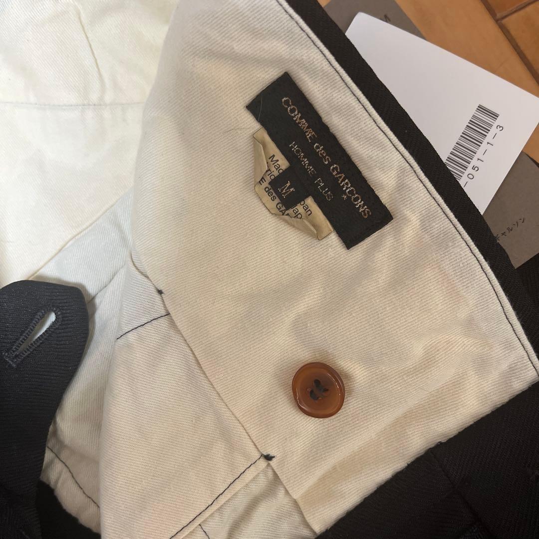 新品 コムデギャルソンオムプリュス ポリ縮ショートパンツ