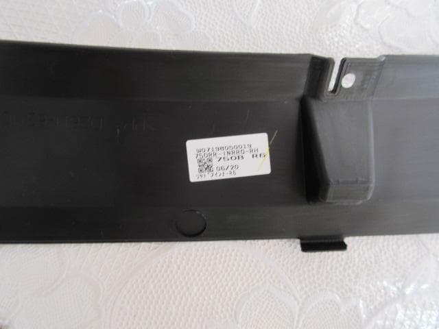 【新品・未使用】MODELLISTA ハリアー80系 右側サイドスカート（白）