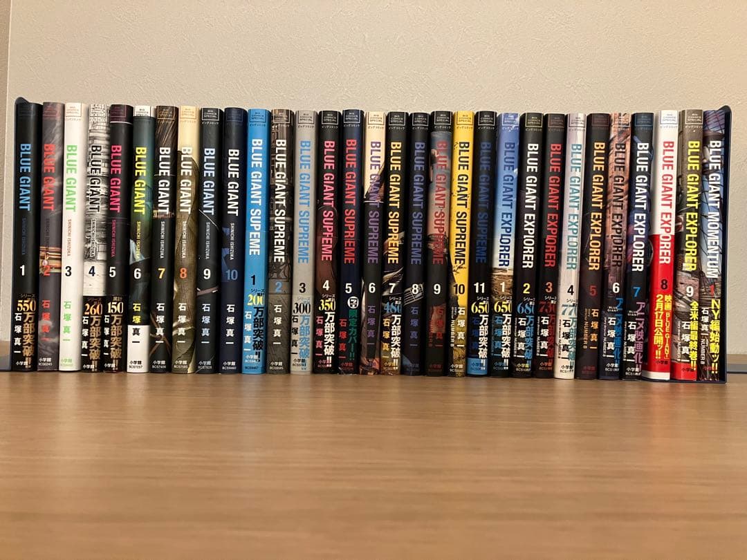 漫画ブルージャイアント　全31巻セット