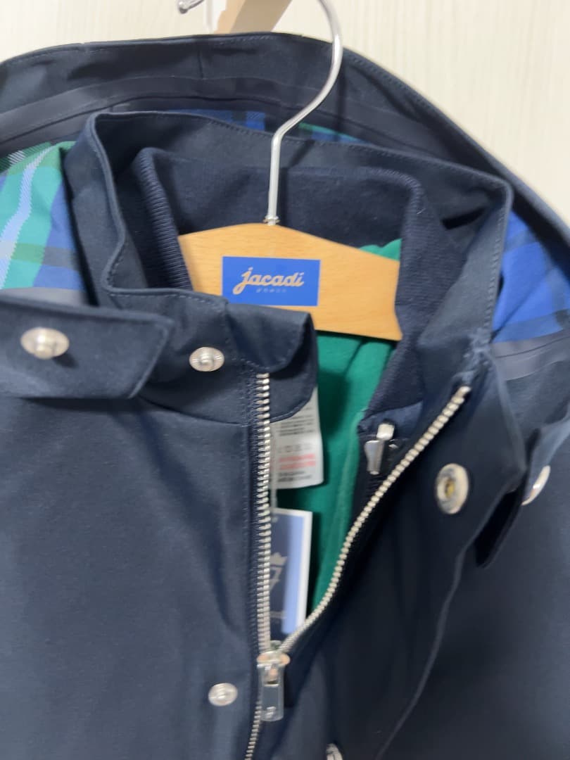 【新品セール】jacadi ネイビー 3wayパーカージャケット　中綿入り　4A