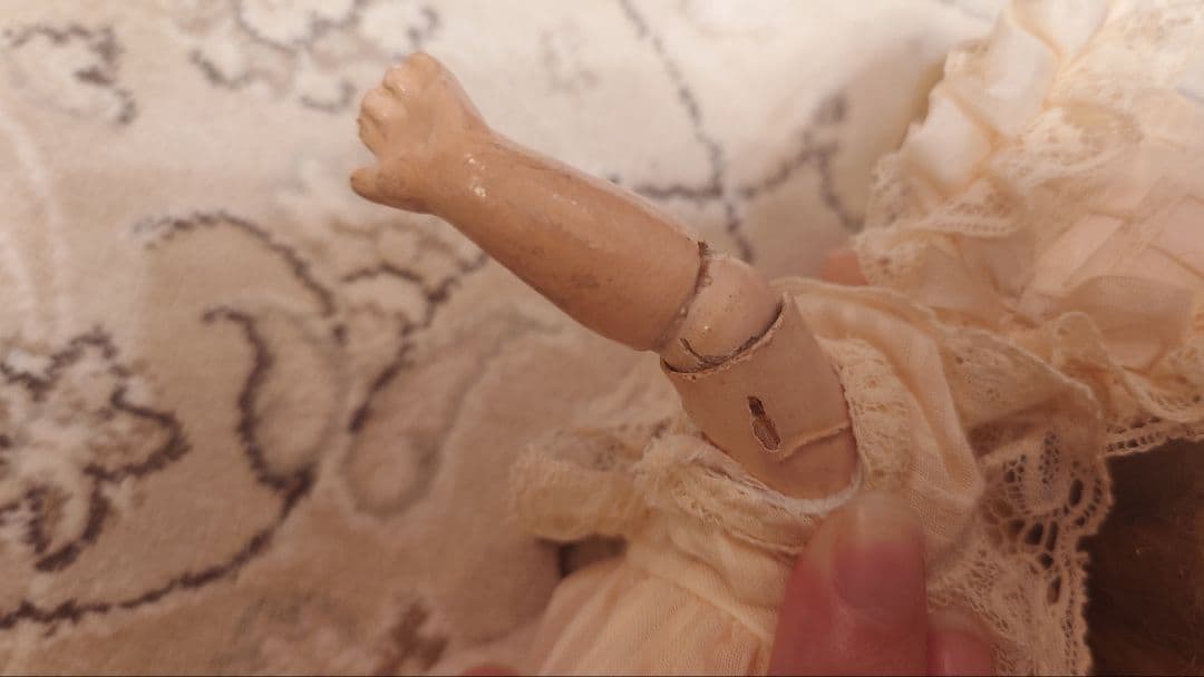 アルマンマルセイユ　アンティークドール　23センチ