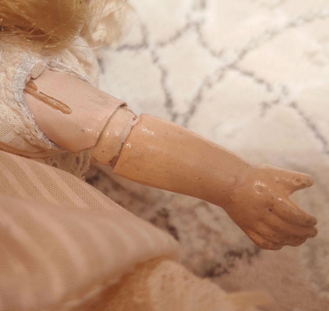 アルマンマルセイユ　アンティークドール　23センチ