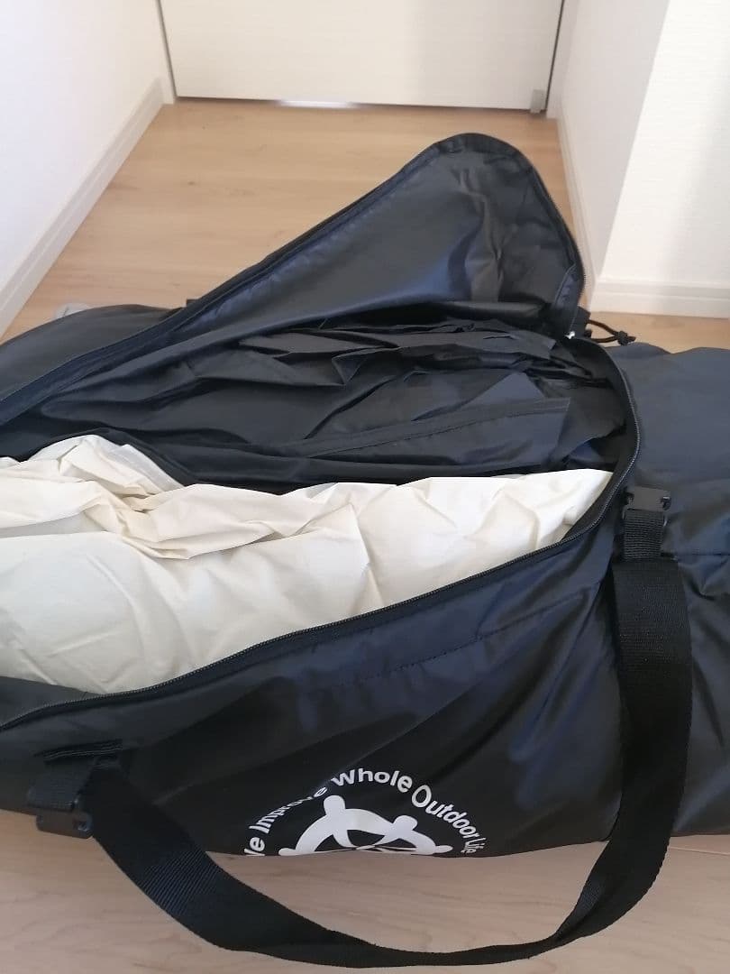 WIWO ヤクドーム550 アイボリー 美品中古　ドームテント