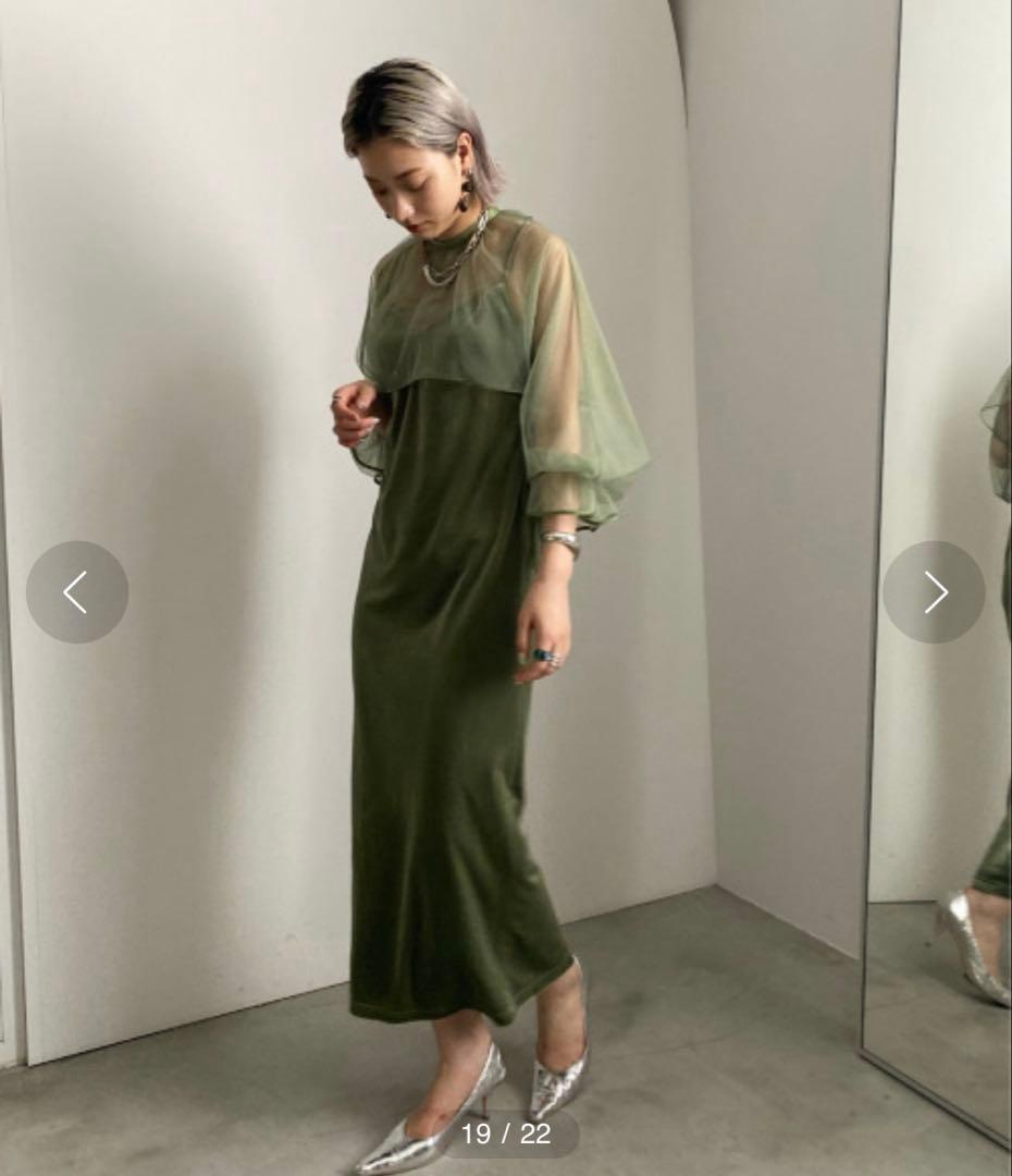 スーツ・フォーマル・ドレス Ameri MANY WAY TULLE VEIL DRESS M