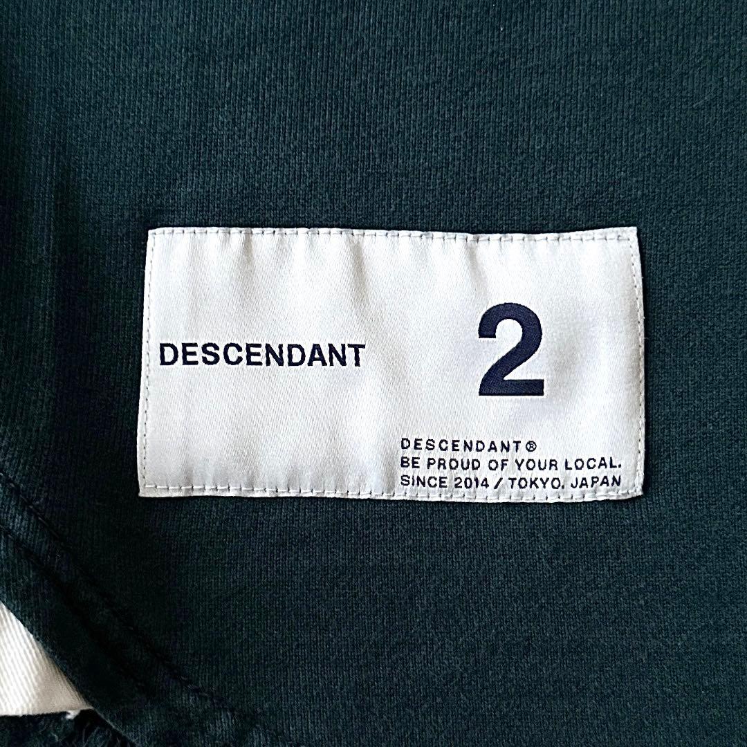 DESCENDANT PUBA POLO LS ラガーシャツ サイズM オレンジ