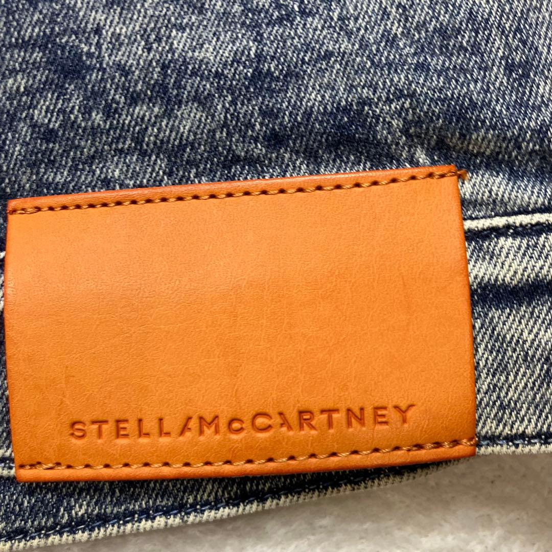 新品タグ付き✨定価7万円 ステラマッカートニー デニムジャケット スタンドカラー