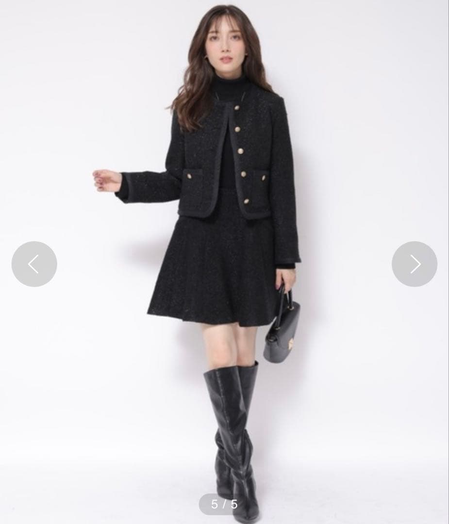 apuweiserriche ツイードスカート