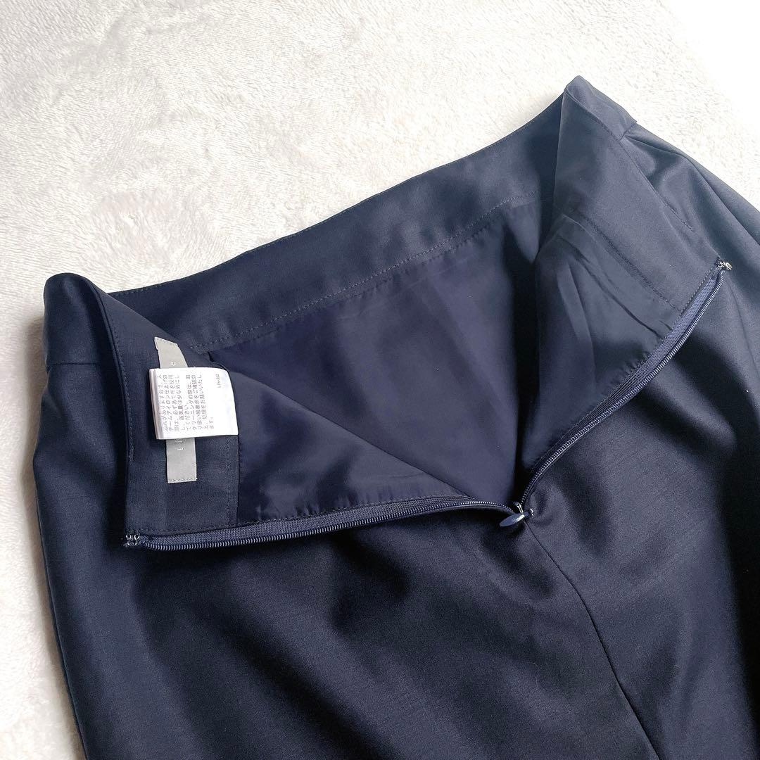 極美品⭐︎theory luxe EXECUTIVE 紺 ストレッチスカートスーツ