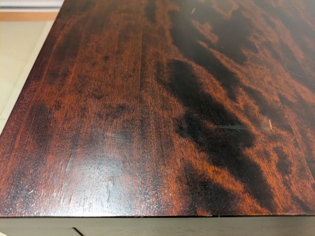 【北海道民芸家具】北民 チェスト タンス 5段 整理箪笥 無垢材 和モダン 虎斑