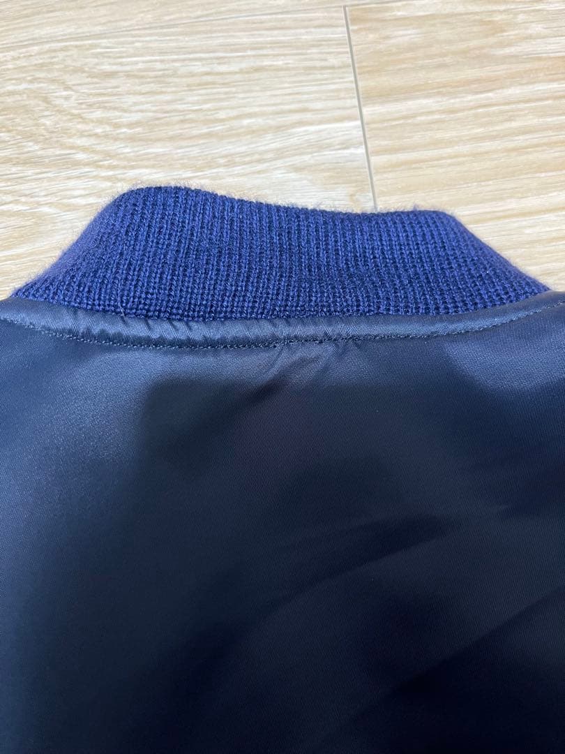 John bull ジョンブル　MA-1 ネイビー　紺　ボア　オレンジ　メンズ