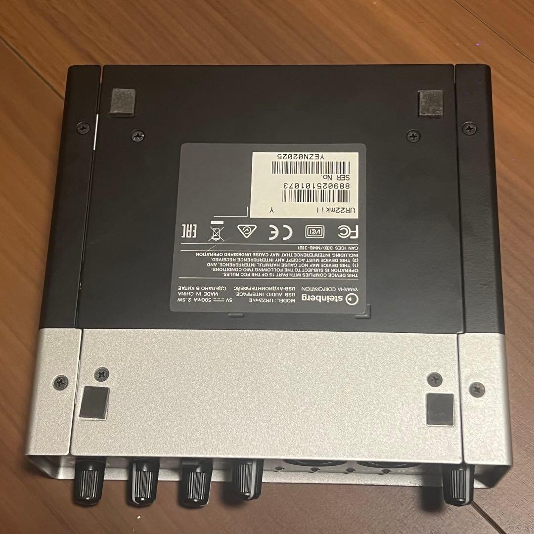 【定番機種】Steinberg UR22 mkII オーディオインターフェイス