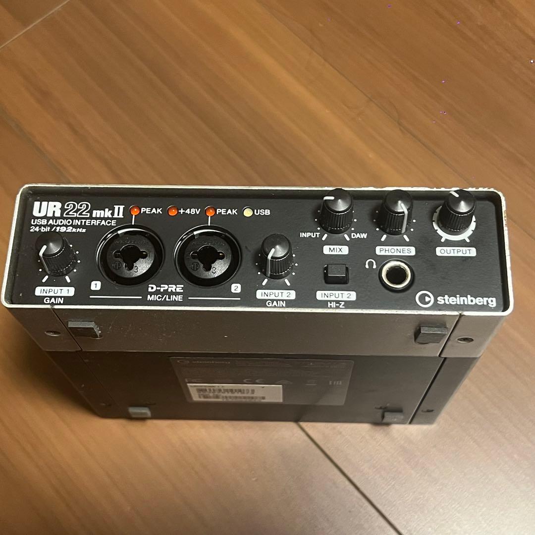 【定番機種】Steinberg UR22 mkII オーディオインターフェイス