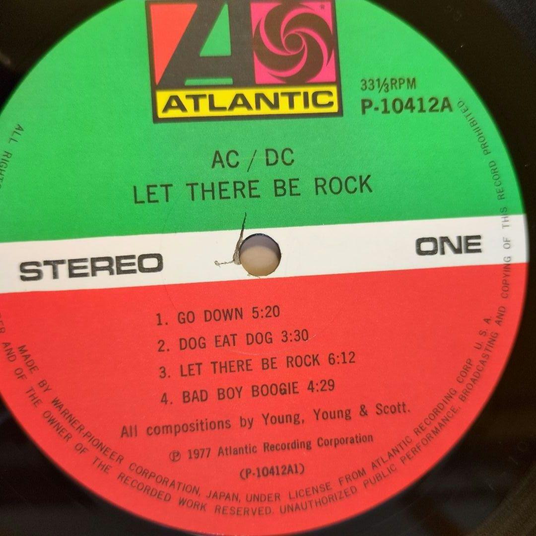 AC/DC／ロック魂　レコード