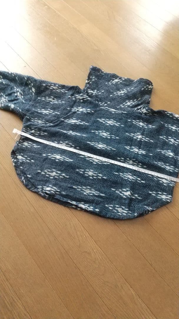 うさとの服　プルオーバー　藍染