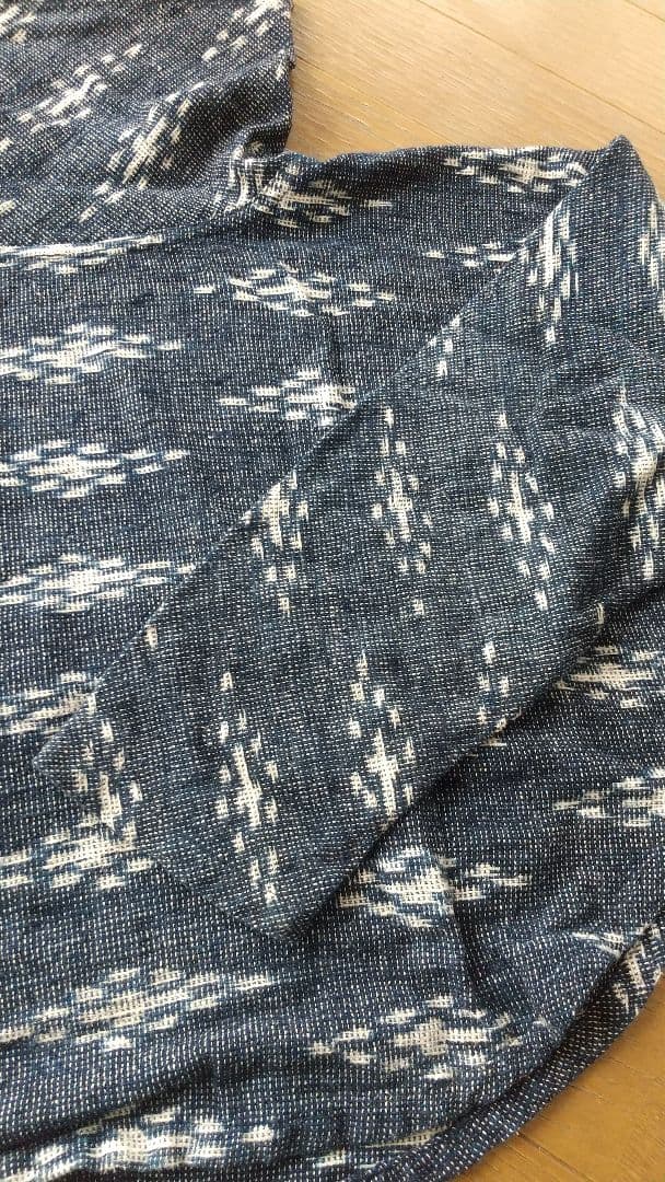 うさとの服　プルオーバー　藍染