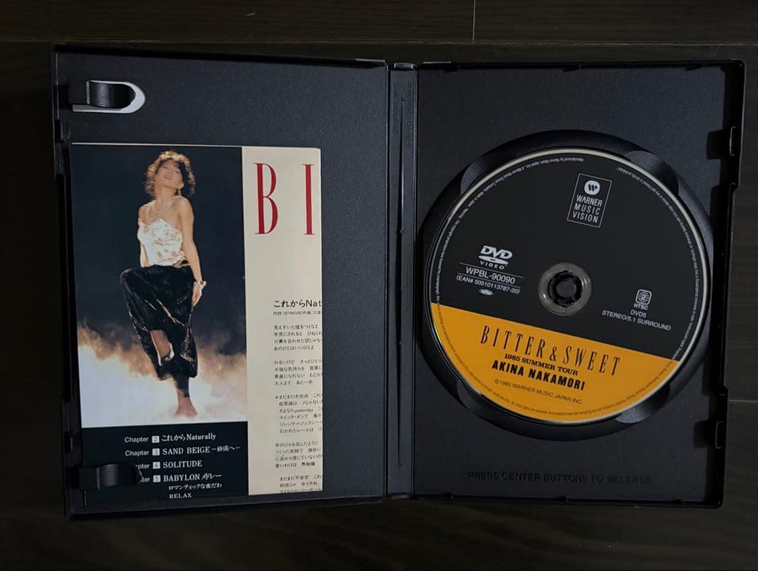 中森明菜DVD collection 1.2セット