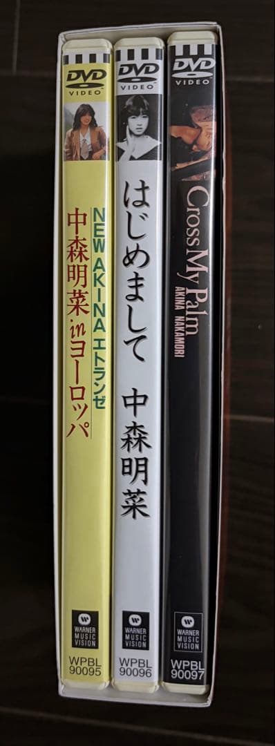 中森明菜DVD collection 1.2セット