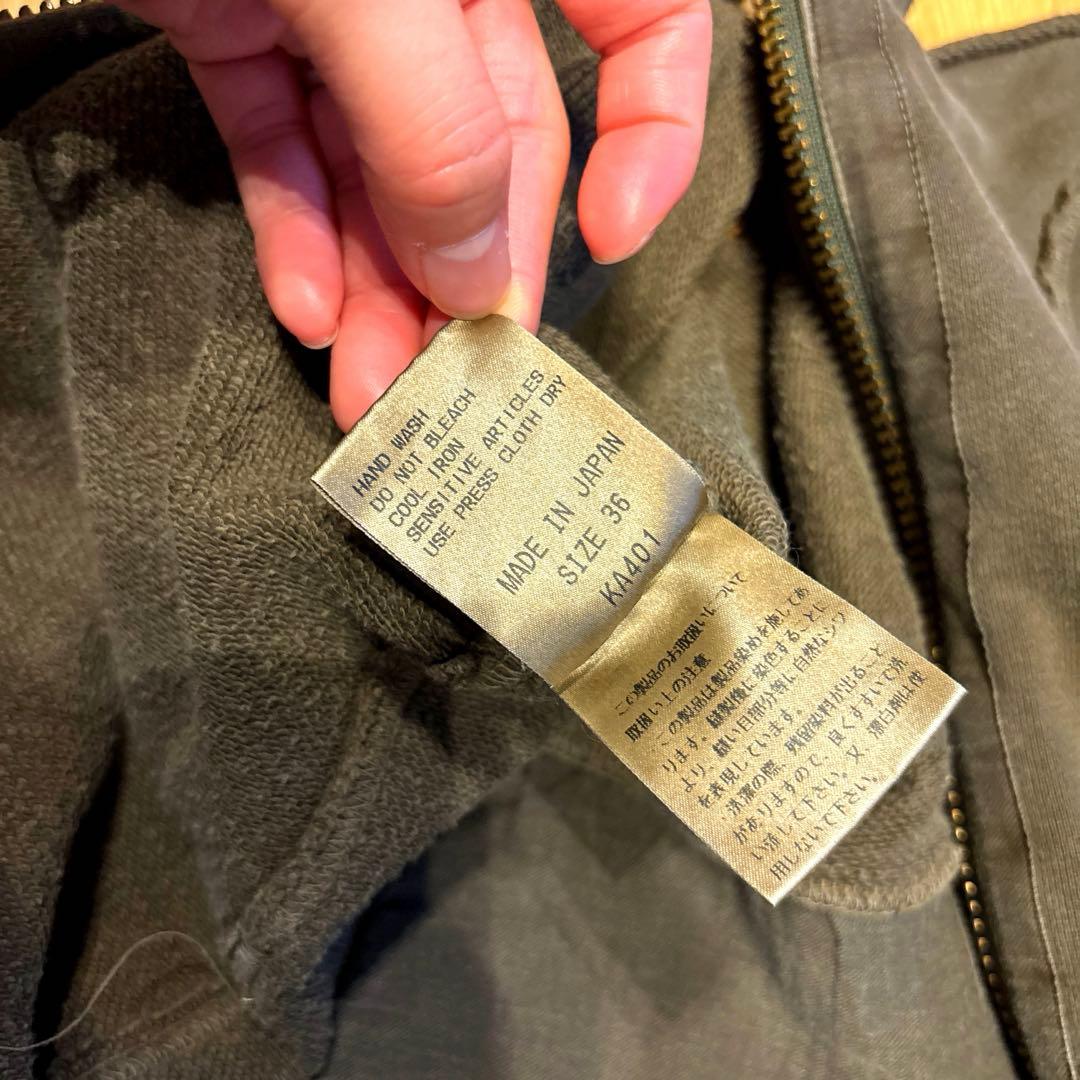 SHARE SPIRIT フルジップパーカー 36