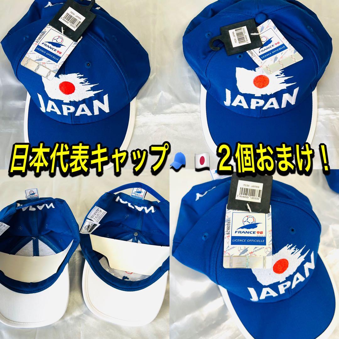 ワールドカップ日本代表全選手＆トルシエ監督サイン付き中田英寿ユニフォームおまけ付