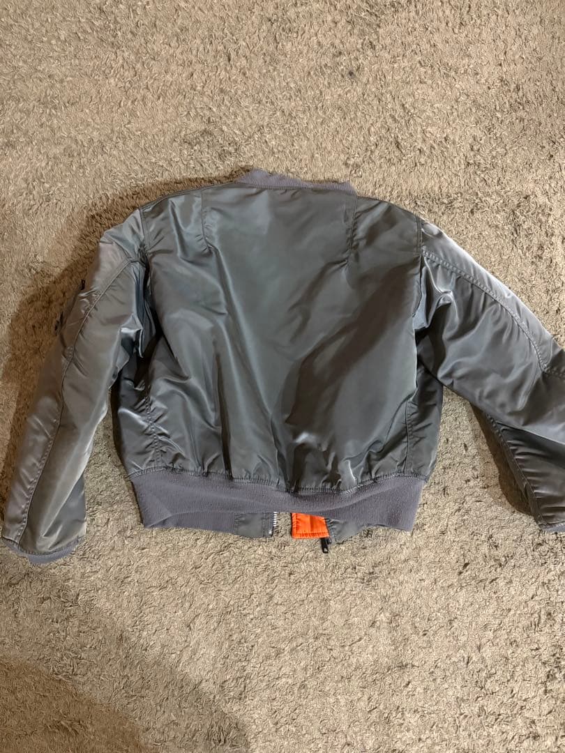 MA-1 ALPHA フライトジャケット 短丈 ショート丈