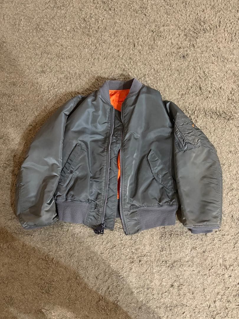 MA-1 ALPHA フライトジャケット 短丈 ショート丈