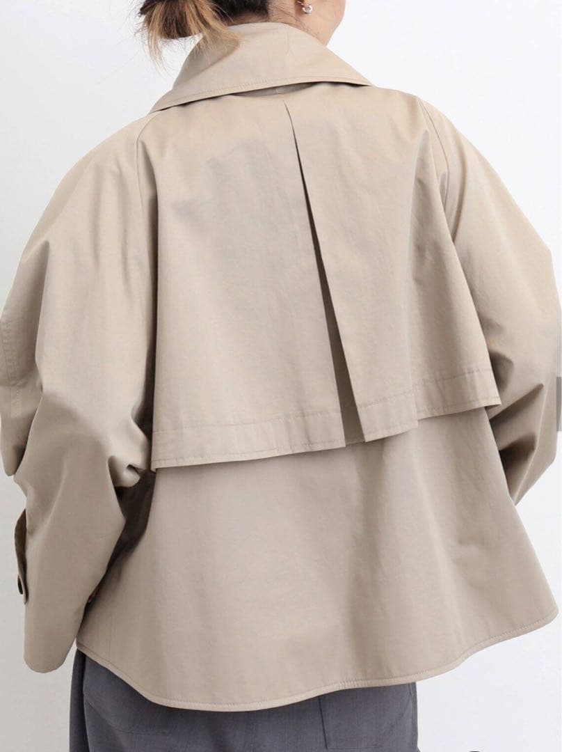 ★美品　MINITZ アパルトモン別注2024SSショートトレンチコート