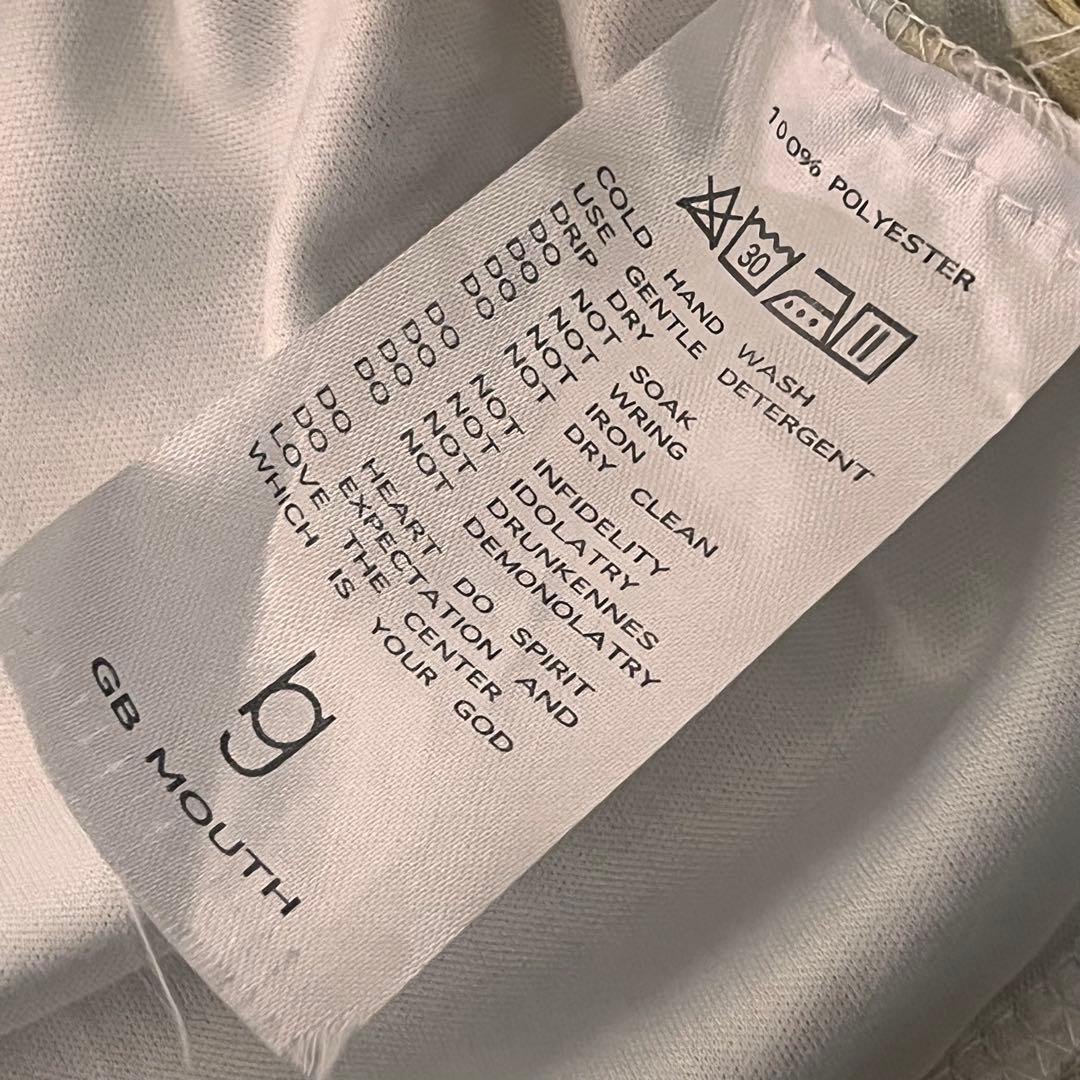 あおばくん着用　GB_MOUTH jade skin shirt Mサイズ