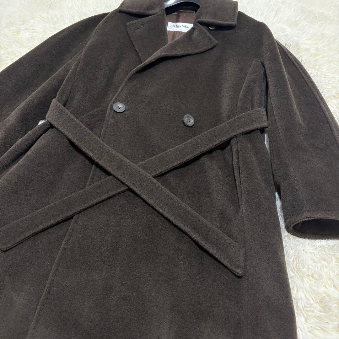 最高級 白タグ マックスマーラ カシミヤ リアルト マニュエラ コート マキシ丈