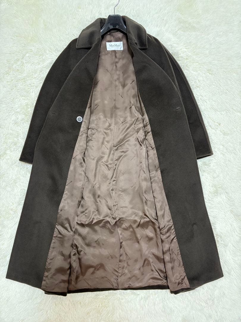 最高級 白タグ マックスマーラ カシミヤ リアルト マニュエラ コート マキシ丈