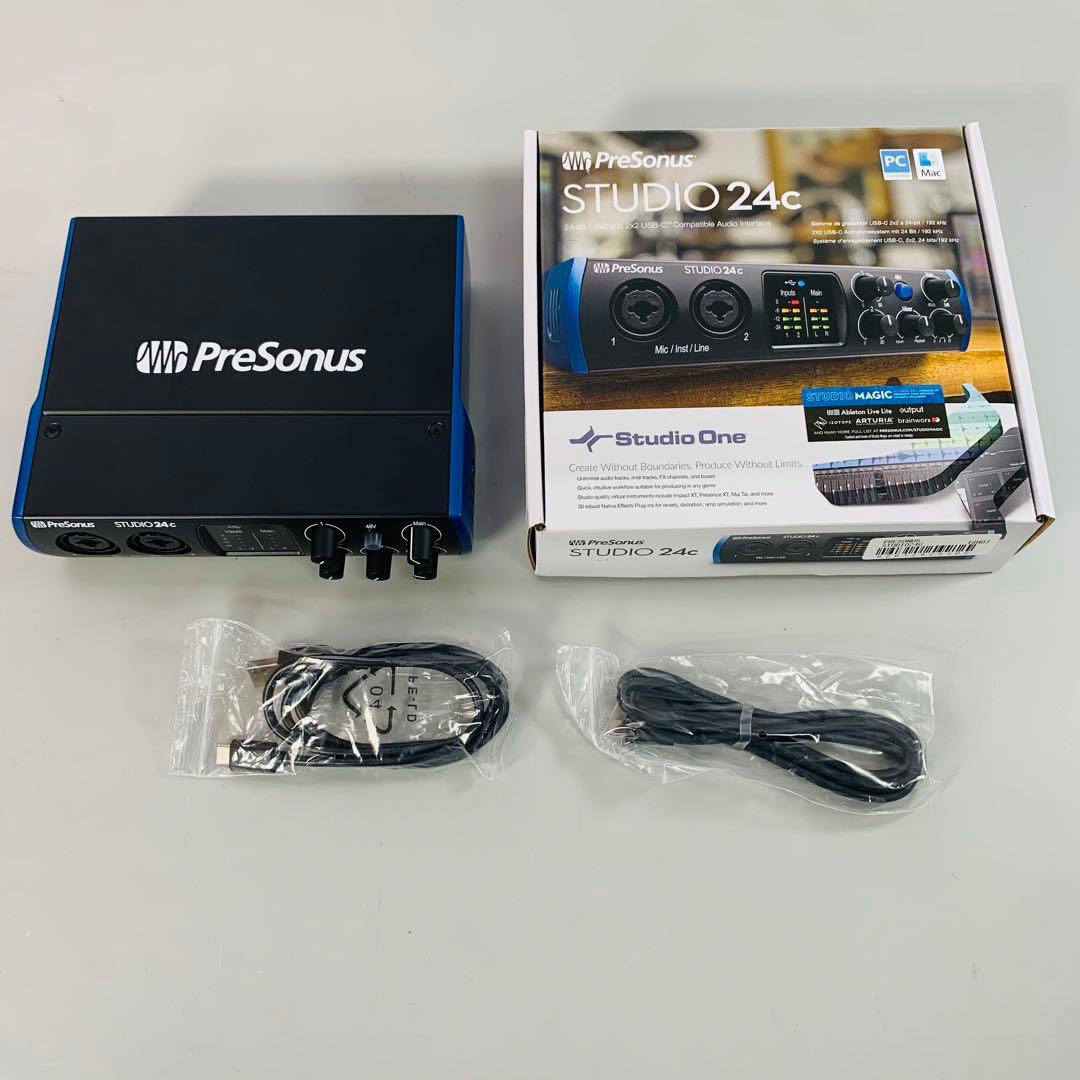 PreSonus プレソナスSTUDIO 24C オーディオインターフェイス