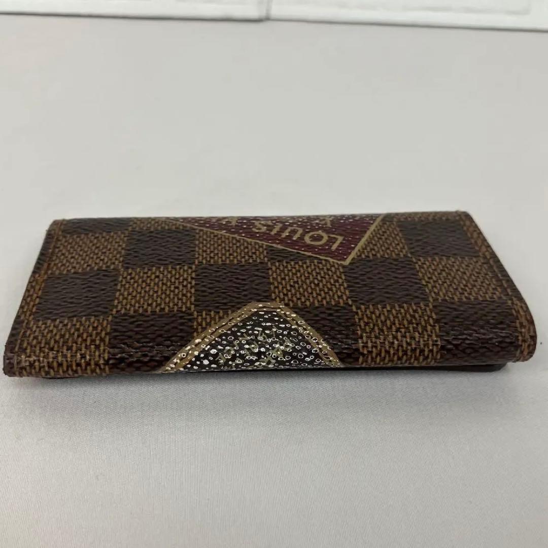 【美品】ルイヴィトン　ダミエミュルティクレ4 ラベルコレクション