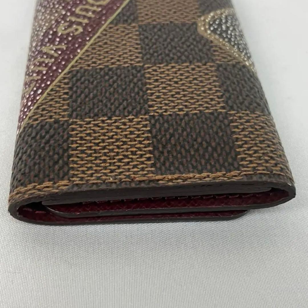 【美品】ルイヴィトン　ダミエミュルティクレ4 ラベルコレクション