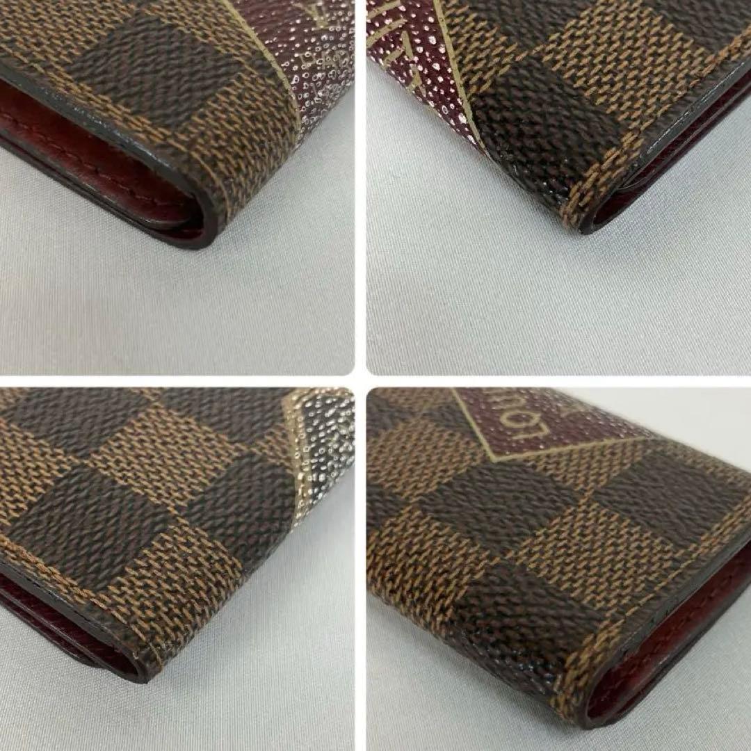 【美品】ルイヴィトン　ダミエミュルティクレ4 ラベルコレクション