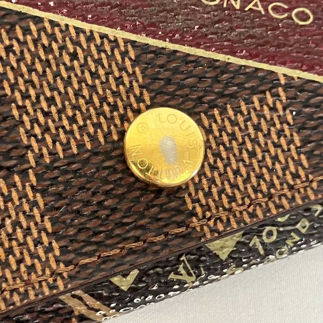 【美品】ルイヴィトン　ダミエミュルティクレ4 ラベルコレクション