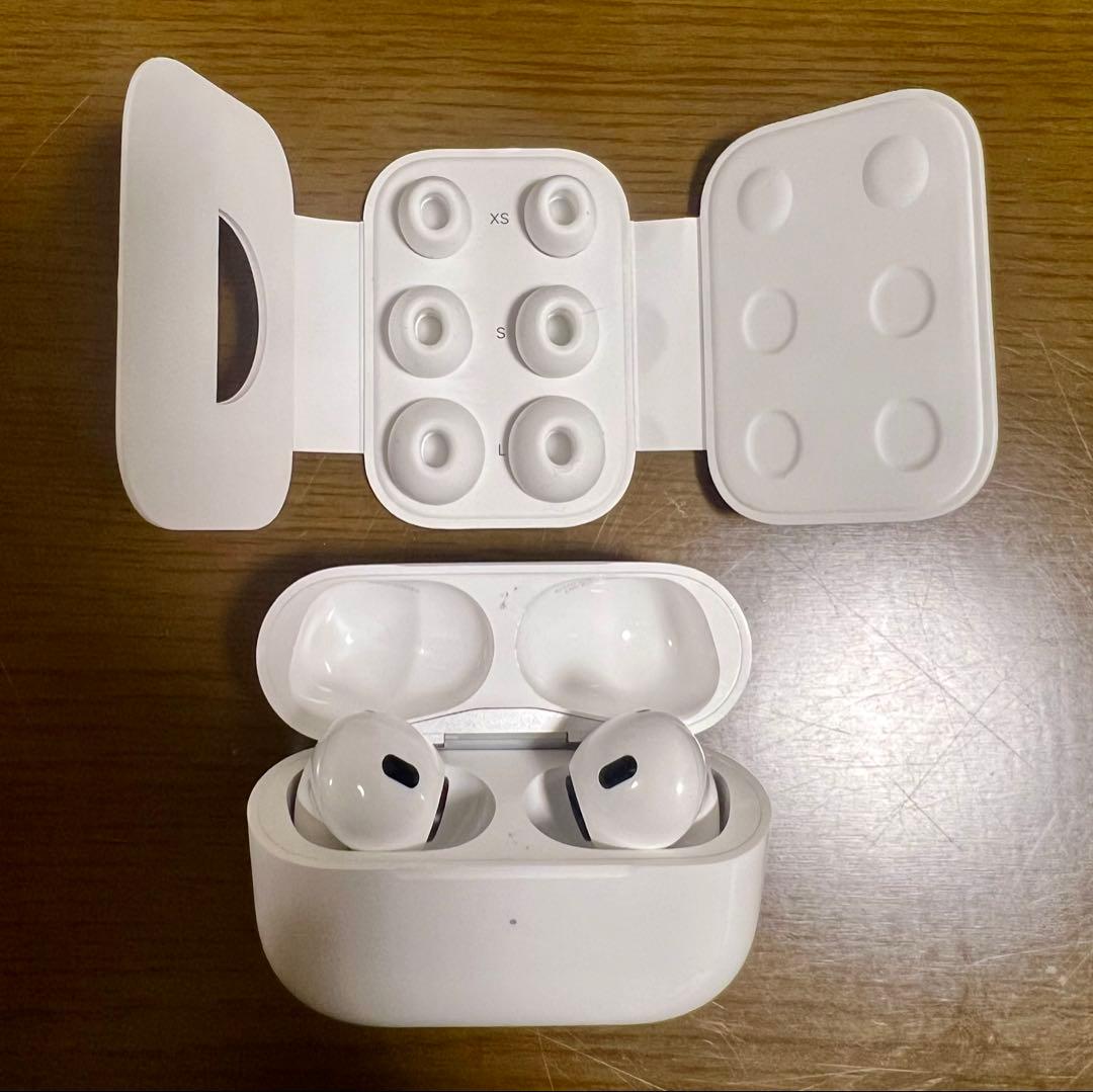 AirPods Pro 2 本体 ホワイト イヤーチップ付き