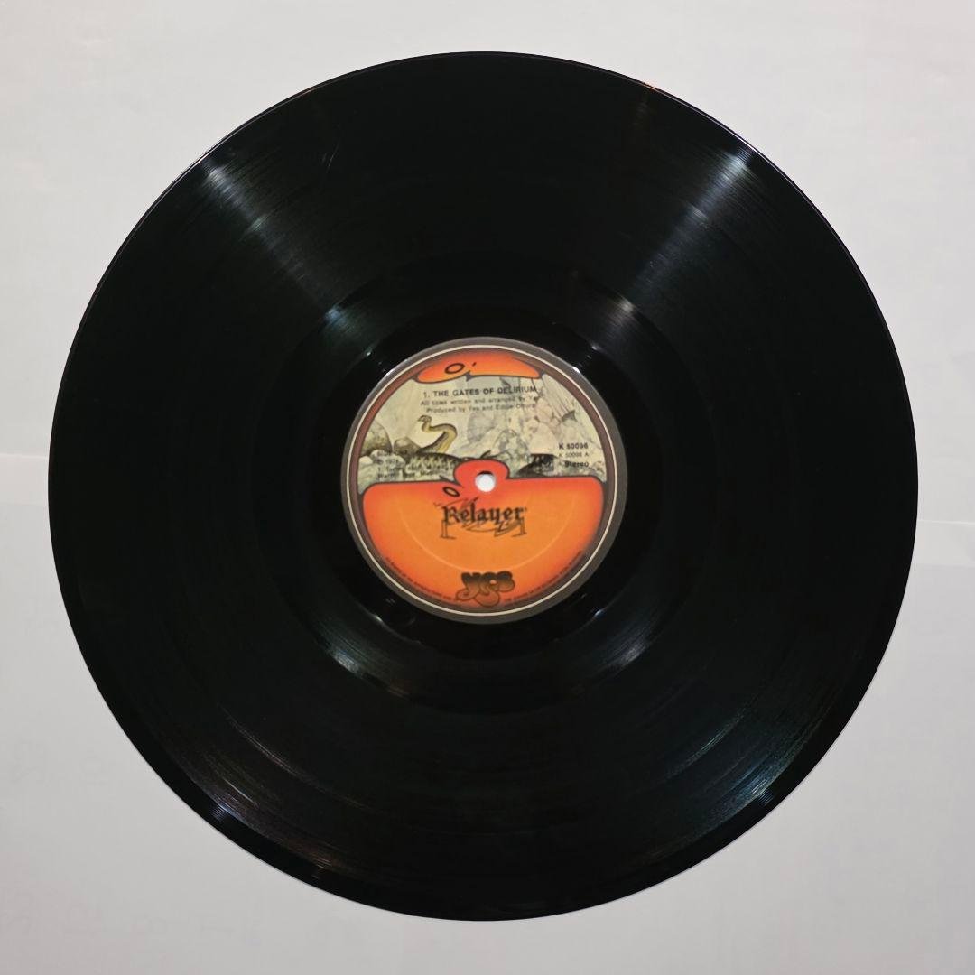 イエス YES 「Relayer」 UK初期 Peckoカット 英国製ジャケット