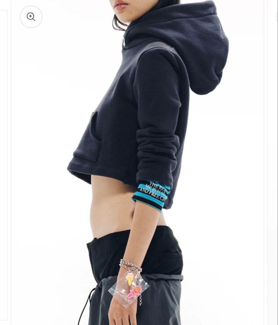 新品 Ans Dotsloevner DOLL HOODIE Navy