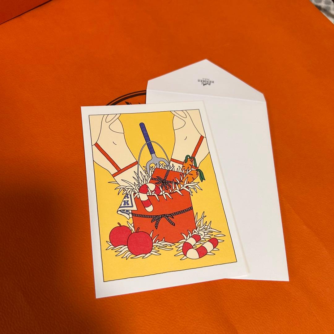 Nine　エルメス　カシミヤ　マフラー 《モール》　新品未使用