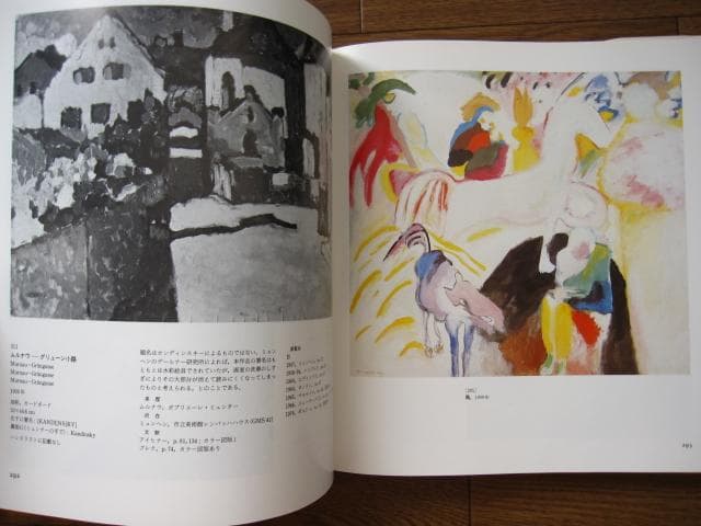 カンディンスキー 全油彩総目録 11900~1915　Kandinsky