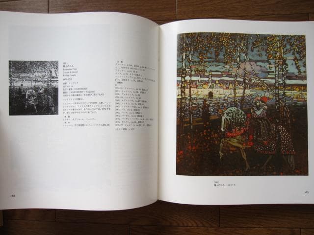 カンディンスキー 全油彩総目録 11900~1915　Kandinsky