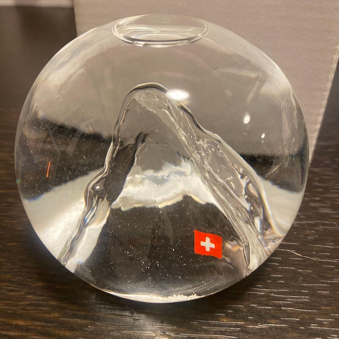 【新品未使用】マッターホルン　スノードーム