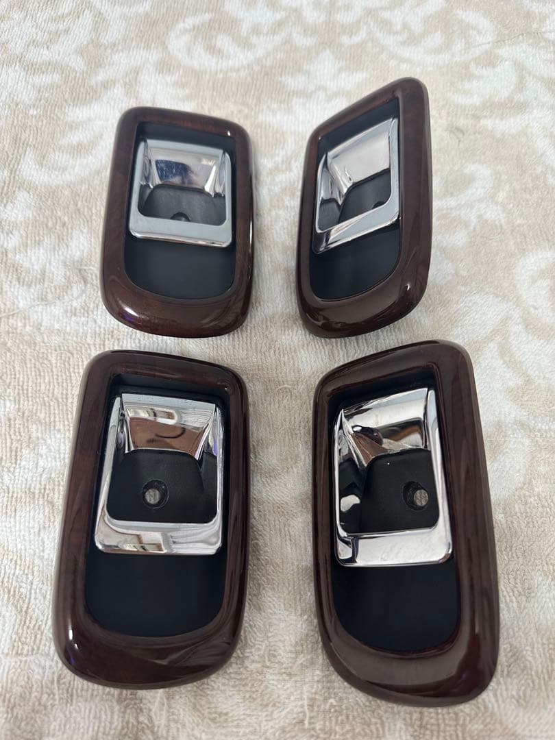 ミラジーノ L700S インナーハンドル　ウッド　木目　4つセット